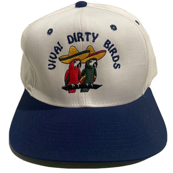 Viva Dirty Birds Los Loros Hat Vintage Snapback - Picture 1 of 3
